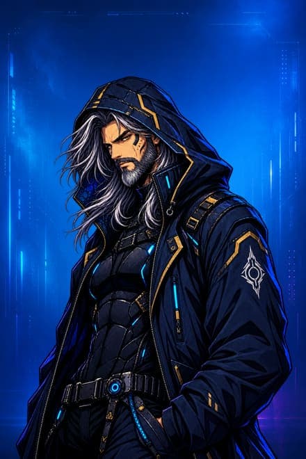 Genesis runner 001, hooded line on plate 005